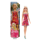 Barbie Boneca Barbie Fashion And Beauty Loira Verm Mattel