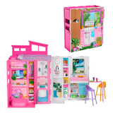 Barbie Casa Bonecas Glam Getaway House Maleta C Boneca