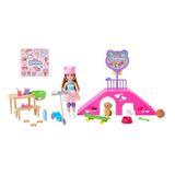 Barbie Chelsea Brinquedo Pista De Patins Skate Mattel Menina