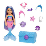 Barbie Chelsea Sereia Mermaid Power Original