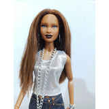 Barbie Collector Basic Jeans Bronze Negra