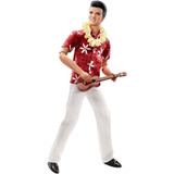 Barbie Collector Elvis Presley Blue Hawaii 2009 Cantor Ken