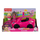 Barbie Conversível Figuras Little People Hjn53 Fisher Price