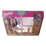 Barbie Dining Room Móveis De Sala De Jantar Anos 1990