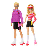 Barbie Dolls Barbie E Ken On Skates 65o Aniversário