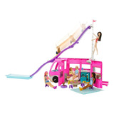 Barbie Dream Veículo Trailer Dos Sonhos Acampamento Playset