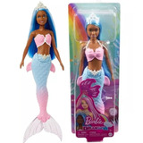 Barbie Dreamtopia Fantasy Sereia Azul Boneca