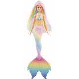 Barbie Dreamtopia Sereia Arco íris Mágica