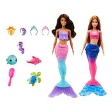 Barbie Fantasia Sereias Com Acessórios Mattel