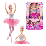 Barbie Fantasy Bailarina Luzes Brilhantes Hlc25