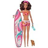 Barbie Fashion Beauty Boneca Praia E Surf Para Crianças A Partir De 3 Anos