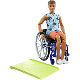 Barbie Fashionista Ken Cadeira De Rodas Mattel Hjt59