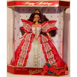 Barbie Happy Holidays 1997 Natal Morena Antiga 80 90