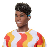Barbie Ken Fashionista 220 Negro C Aparelho Auditivo Mattel