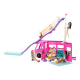 Barbie O Filme Carro Trailer Acampamento Dos Sonhos Mattel