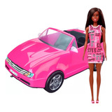 Barbie Original Carro Rosa