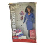 Barbie President Negra Christie 2000 Presidente Antiga 80 90