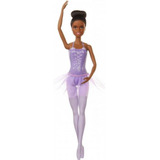 Barbie Profissões Bailarina Roupa Roxa