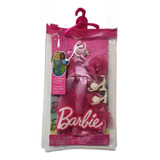Barbie Roupas Fashion Vestido Rosa