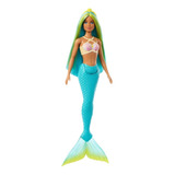 Barbie Sereia Articulada Mergulha Na Agua Mattel
