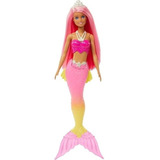 Barbie Sereia Com Tiara