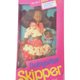 Barbie Skipper Babysitter Negra Bebê Antiga 80 90