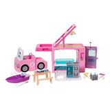 Barbie Trailer Acampamento Dos Sonhos 3 Em 1 Ghl93   Mattel