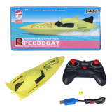 Barco De Corrida Elétrico Com Controle Remoto Para Barcos De