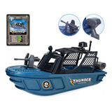Barco Infantil Brinquedo Thunder Comando Praia Piscina Banho