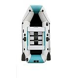 Barco Inflável Grande De 2 6 M Barco De Borracha Engrossado Barco De Pesca Com Fundo Duro Barco De Assalto Caiaque Barco Duro Artesanato Para Uma Pessoa Hovercraft Esportes Aquáticos