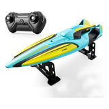 Barco Lancha Corrida Controle Remoto Fire Dragon 2 Motores