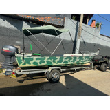 Barco Pesca Aluminio varios Viveiros portas Varas