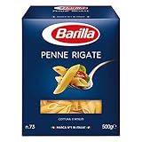 Barilla Macarrão Grano Duro Penne Rigate 500G