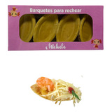 Barquete Barquinha P Rechear C Salada De Bacalhau 40 Un