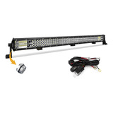 Barra 93cm Farol Milha Led 504w 12 24v Pickup Camioneta Teto