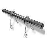 Barra Academia Halteres Anilha Cromada Oca 40cm