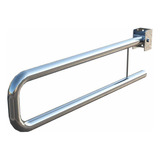 Barra Apoio Articulada Idoso 60cm Polido