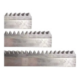 Barra Cremalheira Dentes Alumínio 4 5 M Divido 9 Barra 50 Cm