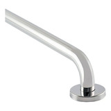 Barra De Apoio Reta 60cm Em Aço Inox Polido Brilhante Cor Prateado Decorplace