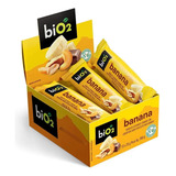 Barra De Castanhas Banana Com Chocolate Vegana Bio2 Cx12