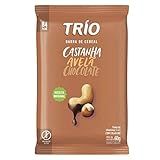 Barra De Cereais TRIO Avelã  Castanha  Chocolate 60g