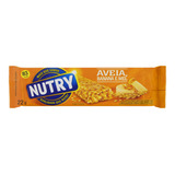 Barra De Cereal Aveia Banana E Mel Nutry Pacote 22g