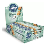 Barra De Cereal Nutry 1 Caixa 24 Unid Sabor Coco