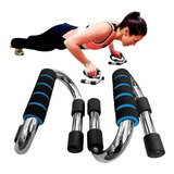 Barra De Chão Apoio Para Flexão Ergonômicas Exercício Fitnes