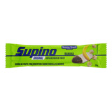 Barra De Frutas Banana Cobertura Chocolate Branco Supino Original Pacote 24g