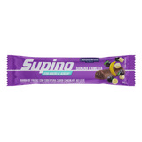 Barra De Frutas Banana E Ameixa Cobertura Chocolate Ao Leite Supino Pacote 24g