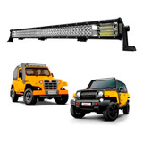 Barra De Led Automotiva 504w 92cm 30200 Lumens Off Road 4x4