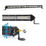 Barra De Led Off Road Slim 54cm 168w 4sc