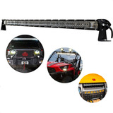 Barra De Led Slim Farol Auxiliar Troller Off road 128cm 480w