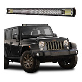 Barra De Luz 144 Led Farol De Milha 80cm 432w Jeep Off Road